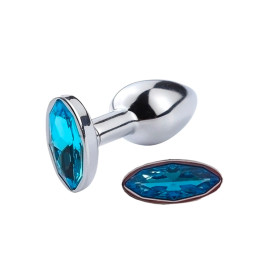 Plug Anal Pequeño Ojo Azul 12,2 x 3,5 cm
