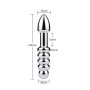 Plug Doble Metalico 18 x 3,5 cm