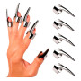 Uñas Postizas de Metal x5 Unidades