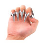 Uñas Postizas de Metal x5 Unidades