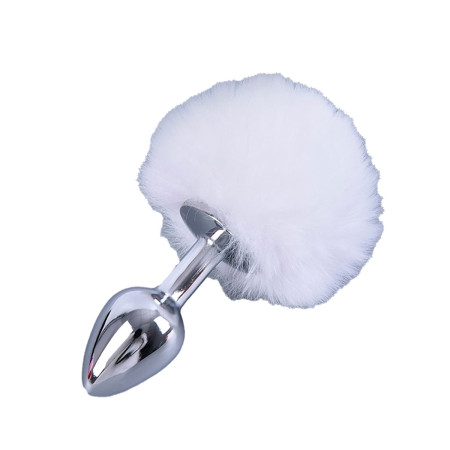 Plug Anal Grande Cola de Conejo Negra  | Ts Mayorista | Sex Shop Ma...
