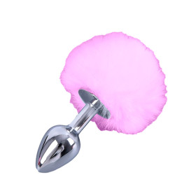 Plug Anal Grande Cola de Conejo Negra  | Ts Mayorista | Sex Shop Ma...