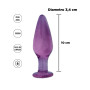 Dilatador Anal de Vidrio Templado Rosa Goat
