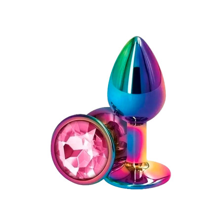 Plug Tornasolado Joya Rosa 7 x 3,2 cm Nsnovelties