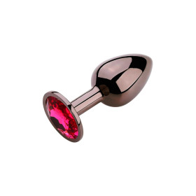 Plug Anal Plomo Pequeño 7 x 2,7 cm Joya Fucsia