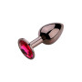 Plug Anal Plomo Pequeño 7 x 2,7 cm Joya Fucsia
