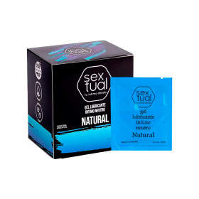 Gel Lubricante Intimo Neutros Sachets de 10 ml x10 Uds. + 2 de regalo Sextual