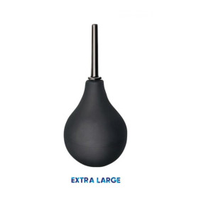 Ducha de Limpieza Anal XL Negra 200ml Ducha de Limpieza Anal Grande Negra 150ml  | Ts Mayorista | Sex Sho...
