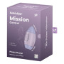 Mission Control Succionador y Vibrador con carga USB Satisfyer