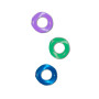 Kit de Anillos Peneanos x3 Unidades Coloridos