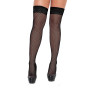 Medias de red c/puntilla siliconada Negras  | Ts Mayorista | Sex Sh...