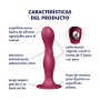 Double Ball-R Estimulador con Bolitas en el Interior y Sopapa Satisfyer