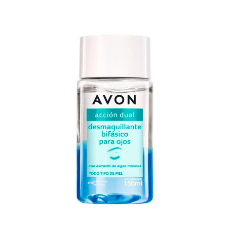 Desmaquillante Bifásico para Ojos Acción Dual 150 ml  Avon