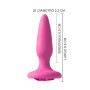 Plug  Anal Joya Rosa Glams Mini 6,5 x 2,2 cm