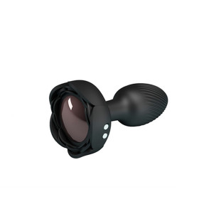 Plug Anal con Luces LED y Vibraciones Potentes Carga USB
