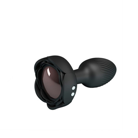 Plug Anal con Luces LED y Vibraciones Potentes Carga USB
