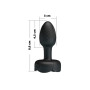 Plug Anal con Luces LED y Vibraciones Potentes Carga USB