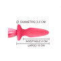 Plug Anal Cola de Unicornio 8 x 3,3 cm