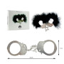 Esposas de Peluche Color Negro Adrien Lastic