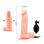 Dildo Inflable con Base de Sopapa 3,5 cm x 19 cm Baile