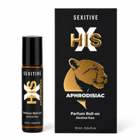 Perfume His X Aphrodisiac Aceite Roll On 10ml Sexitive