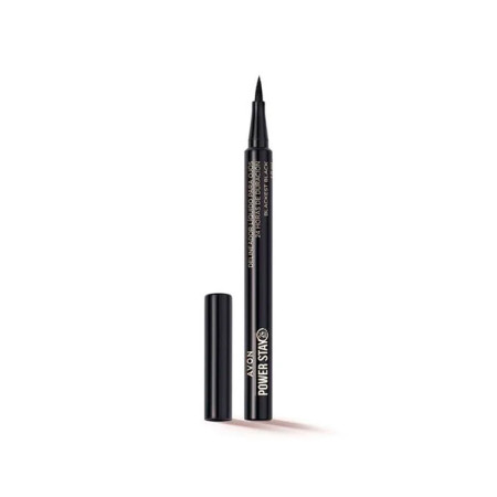 Delineador Líquido para Ojos Blackest Black Power Stay 1,2 ml Avon