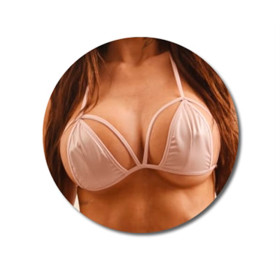 Corpiño en Vinilo con Aberturas  | Ts Mayorista | Sex Shop Mayorista