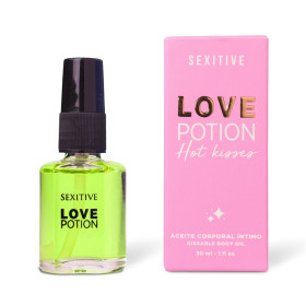 Aceite de Masajes Comestible Love Potion Pistacho 30ml Sexitive