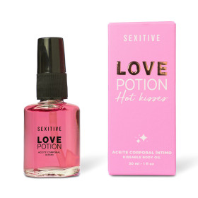 Aceite de Masajes Comestible Love Potion Dragon Fruit 30ml Sexitive