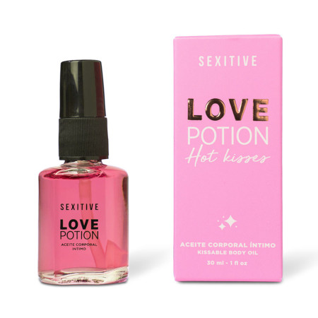Aceite de Masajes Comestible Love Potion Dragon Fruit 30ml Sexitive