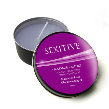 Vela de Masajes Frutos del Bosque 30gr  | Ts Mayorista | Sex Shop M...