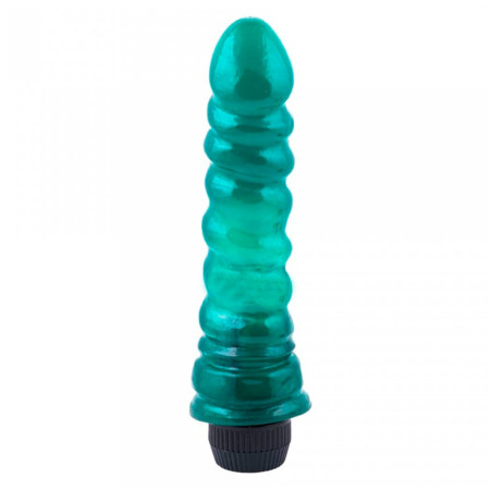 Vibe Tornado Verde 19 x 3,5 cm  | Ts Mayorista | Sex Shop Mayorista