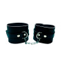 Esposas Lisas de Cuero con Cadena  | Ts Mayorista | Sex Shop Mayorista