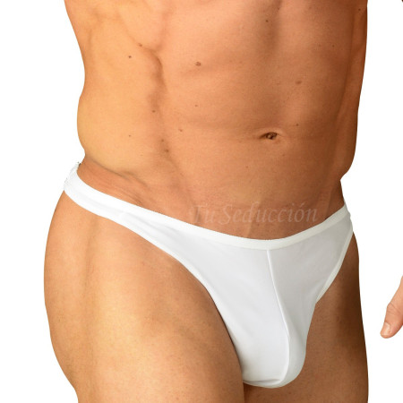 Tanga Zunga Less Pasionel con Abrojo Blanco  | Ts Mayorista | Sex S...