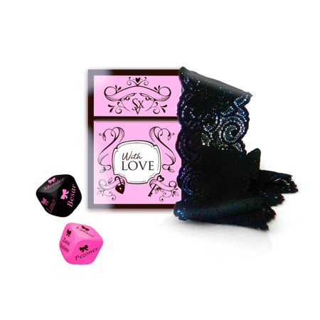 Love Kit Lazo de Ojos + Dados de juegos Sexitive  | Ts Mayorista | ...
