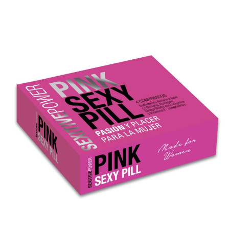 Capsulas Vigorizantes Femeninas Pink Sexy Pill x4  | Ts Mayorista |...