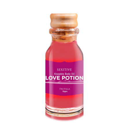Mini Aceite Comestible Love Potion Frutilla 15gr  | Ts Mayorista | ...