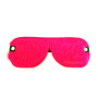 Antifaz Ciego de Cuero Con Peluche Rosa Chicle  | Ts Mayorista | Se...