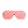 Antifaz Ciego de Cuero Con Peluche Rosa  | Ts Mayorista | Sex Shop ...
