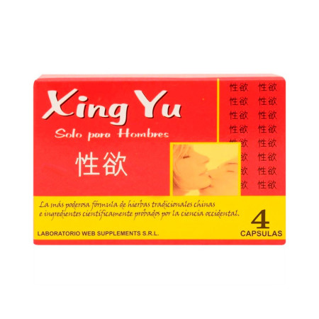 Xing Yu 4 Capsulas Potenciador Masculino  | Ts Mayorista | Sex Shop...