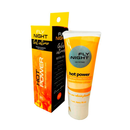 Gel Lubricante Íntimo Hot Power Fly Night 70ml  | Ts Mayorista | Se...