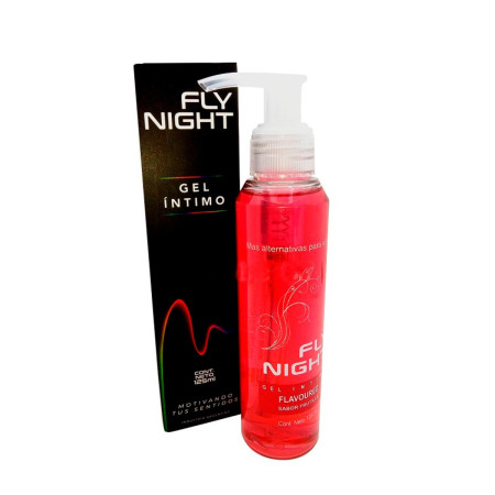 Gel Lubricante Íntimo Flavoured Frutilla Fly Night 125ml  | Ts Mayo...