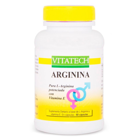 Vitatech Arginina x 60 capsulas Vigorizante Natural  | Ts Mayorista...
