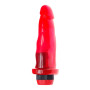Normal Vibrador 16 x 3,5 cm. Rojo Cristal  | Ts Mayorista | Sex Sho...