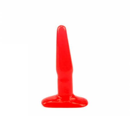 Plug Anal Small Rojo 11x2,5 cm  | Ts Mayorista | Sex Shop Mayorista