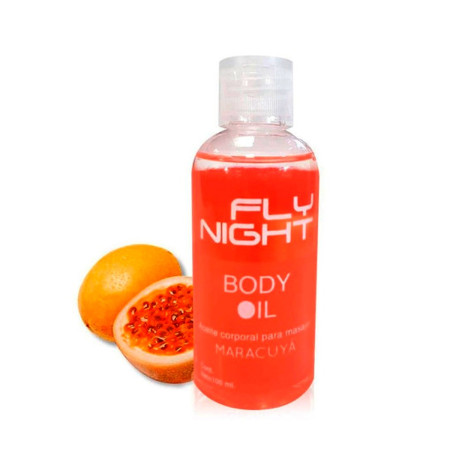 Aceite de Masajes Fly Night Maracuya 100ml  | Ts Mayorista | Sex Sh...