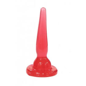 Plug con Base Mediano Rojo  | Ts Mayorista | Sex Shop Mayorista