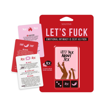 Let’s Fuck Juego de cartas + dados Sexitive  | Ts Mayorista | Sex S...