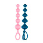 Bolitas Anales Love Beads Satisfyer x 2 Rosa y Celeste  | Ts Mayori...