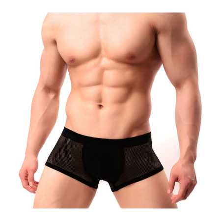 Boxer Semitransparente Negro Pasionel  | Ts Mayorista | Sex Shop Ma...